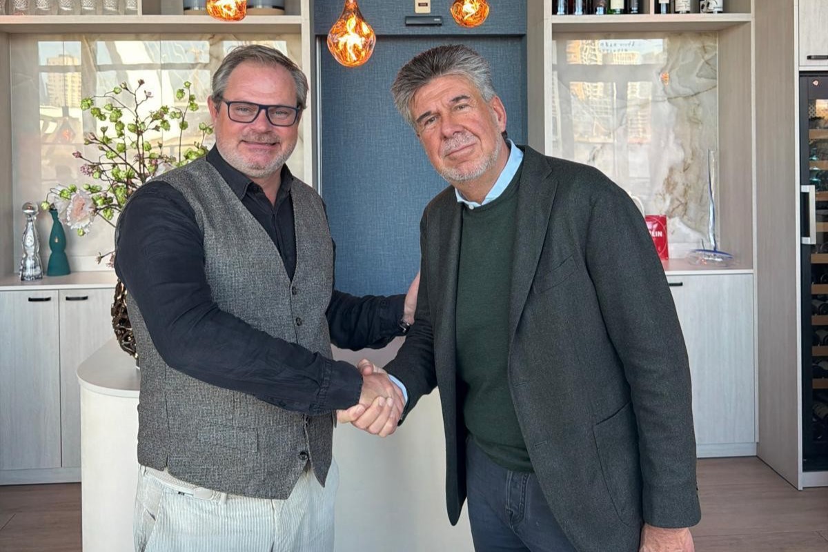 Jack van der Velde, CEO van CCS (links) en Ron Gardenier, CEO van OpGroen | Beeld: CCS