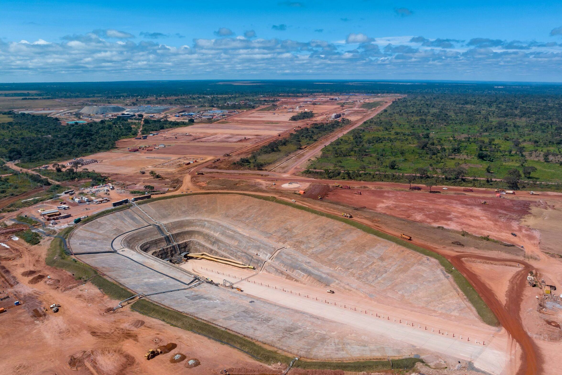 Afbeelding: De Kamoa-kopermijn. Bron: Oxfam Novib