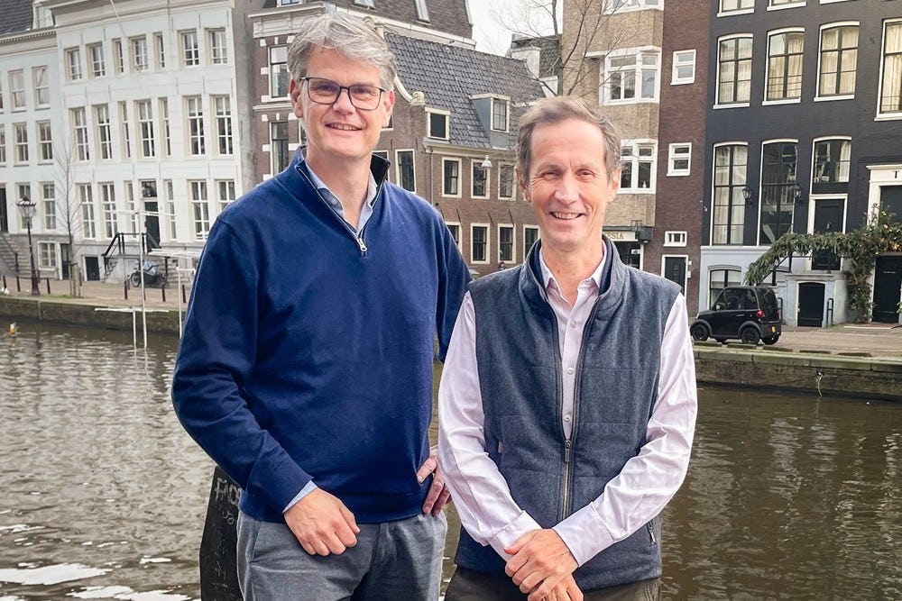 Daan van der Lugt (ANVA) en William Pitt (FASE) | Beeld: ANVA