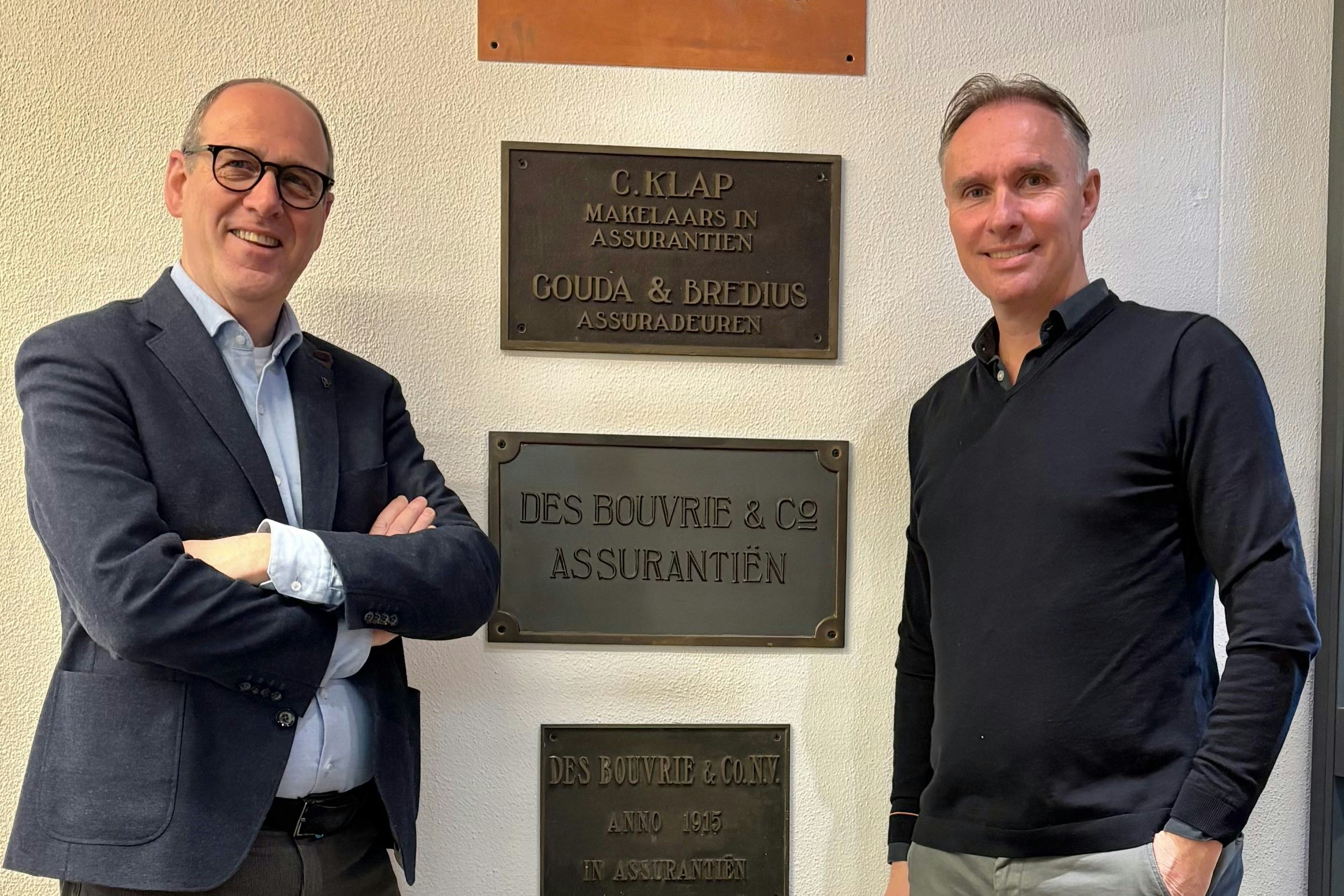 Fred Willemze (links) en Wim Hekstra | Beeld: Klap Verzekeringsmakelaar