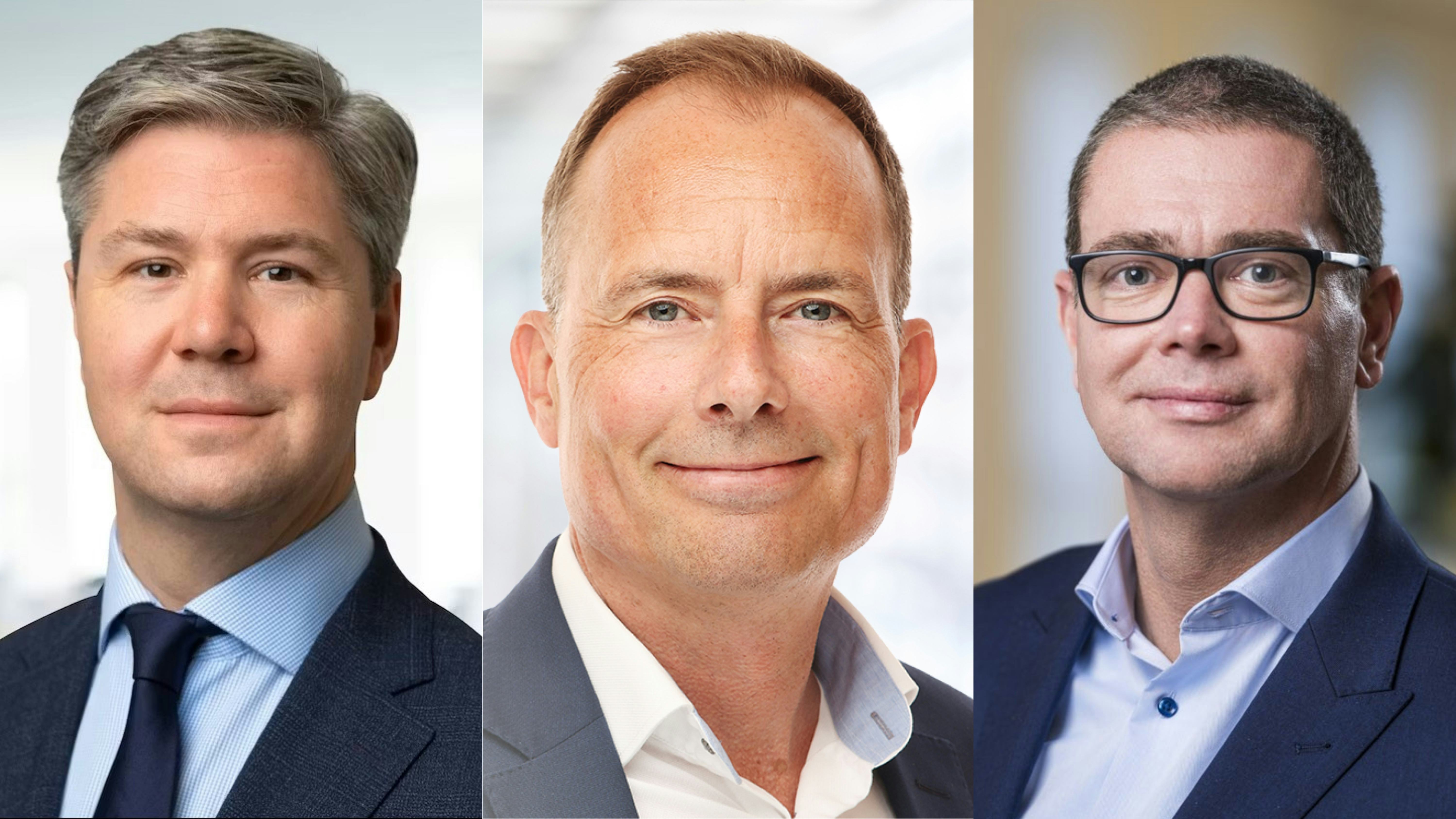 Jochem Kort, Robin Roos en Alex Kempe (beeld: Aon)