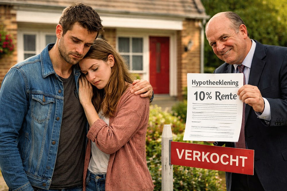 Van je hypotheekadviseur moet je het hebben. Afbeelding gegenereerd met behulp van AI.