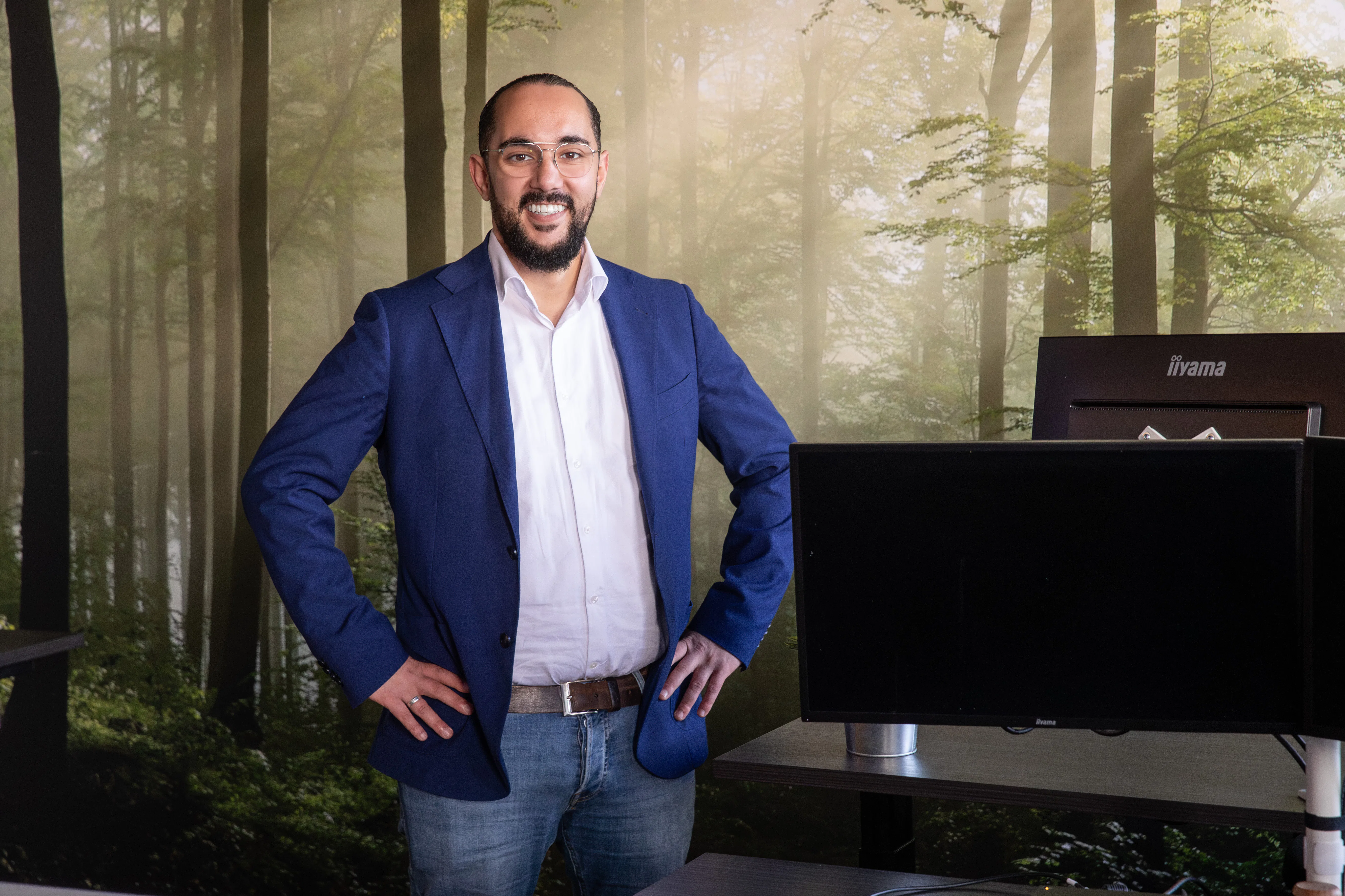 Hamza Bouyafa: "AI faciliteert, maar het echte vakmanschap ligt bij de adviseur.” 