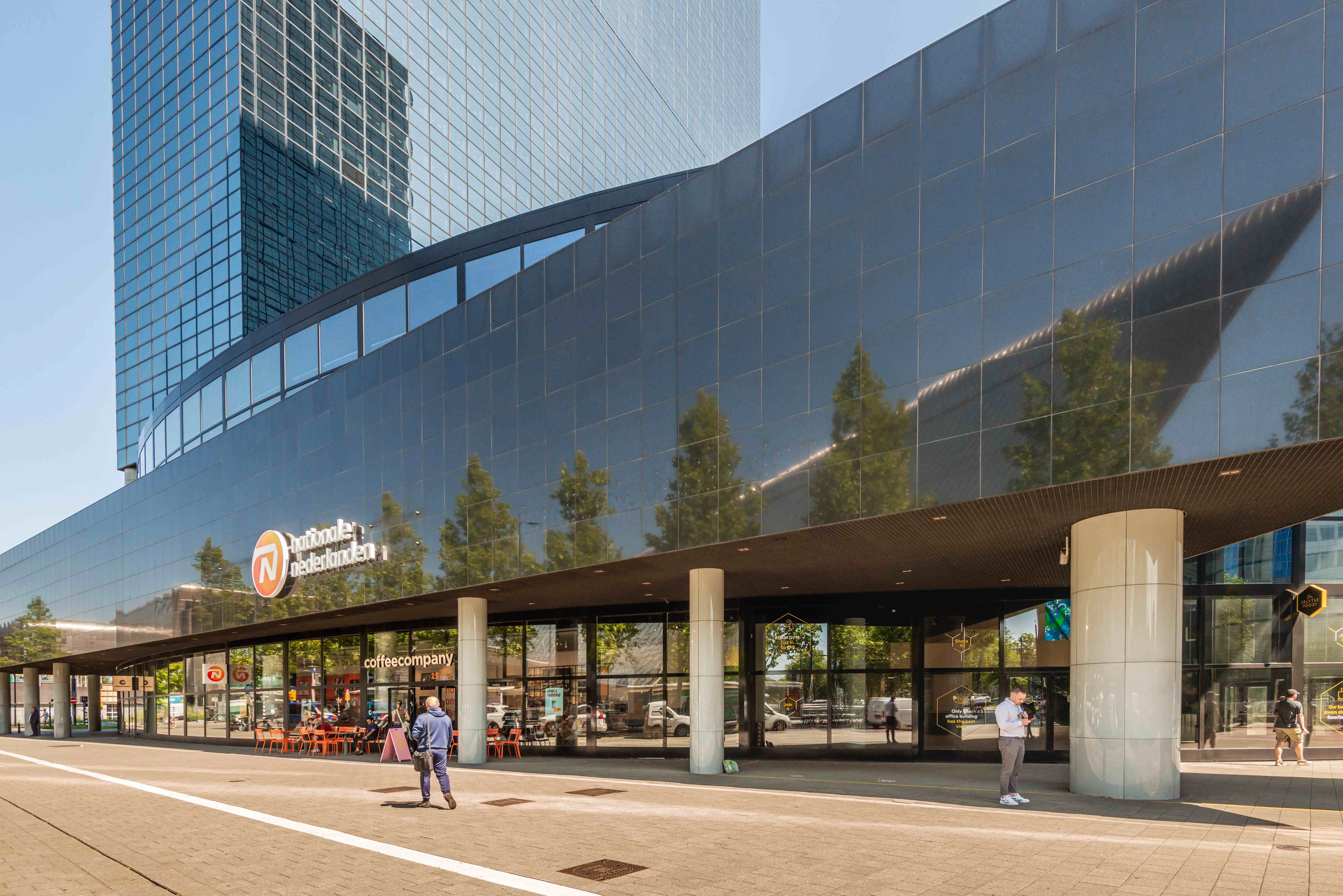 Kantoor Nationale-Nederlanden in Rotterdam (beeld: ANP / Hollandse Hoogte / Ruud Morijn)