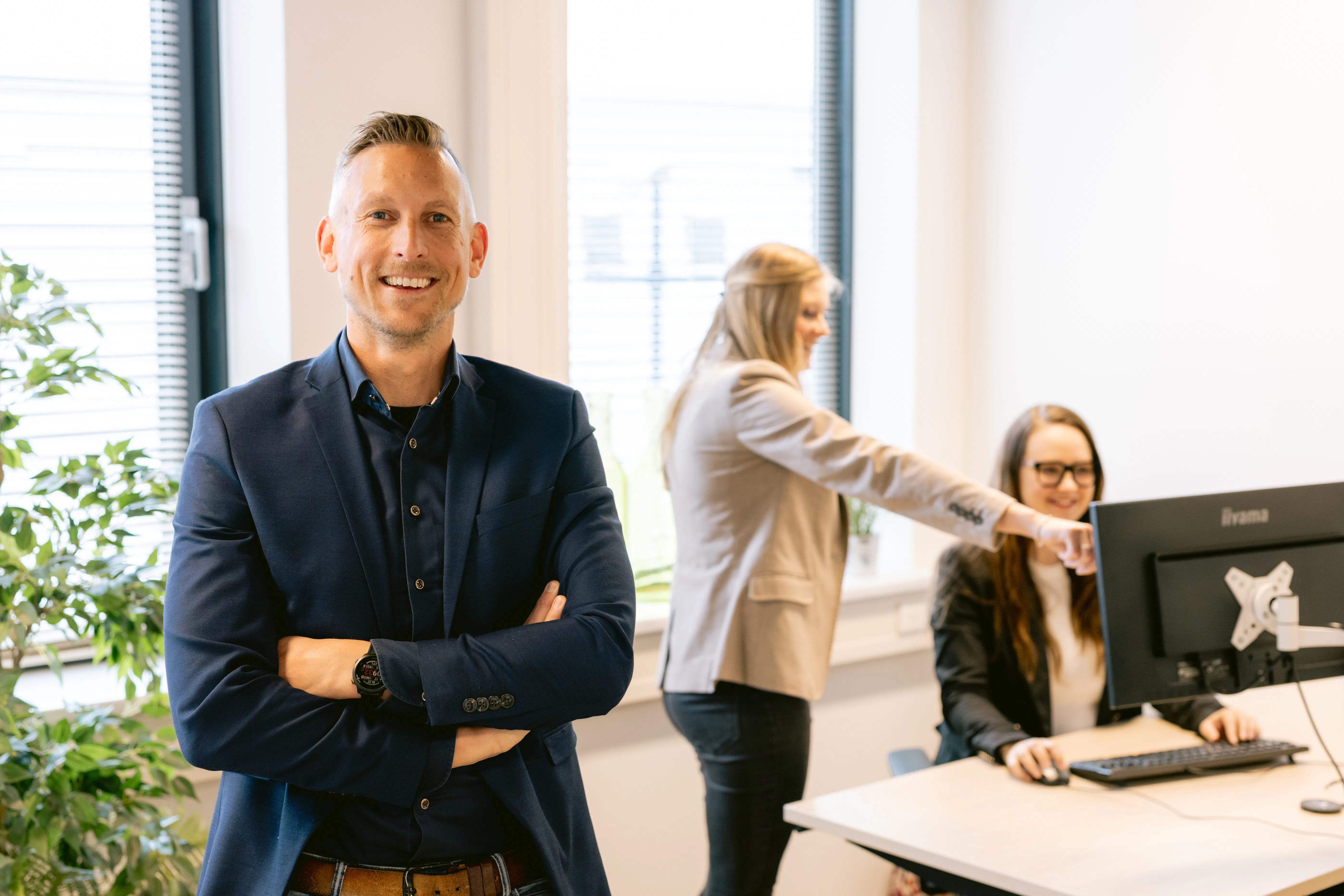 Hans Vosjan: "Ga als leidinggevende één of twee keer per jaar met een medewerker in gesprek om samen te ontdekken waar de ontwikkelbehoefte ligt." (Foto: Jellien Fotografie.)