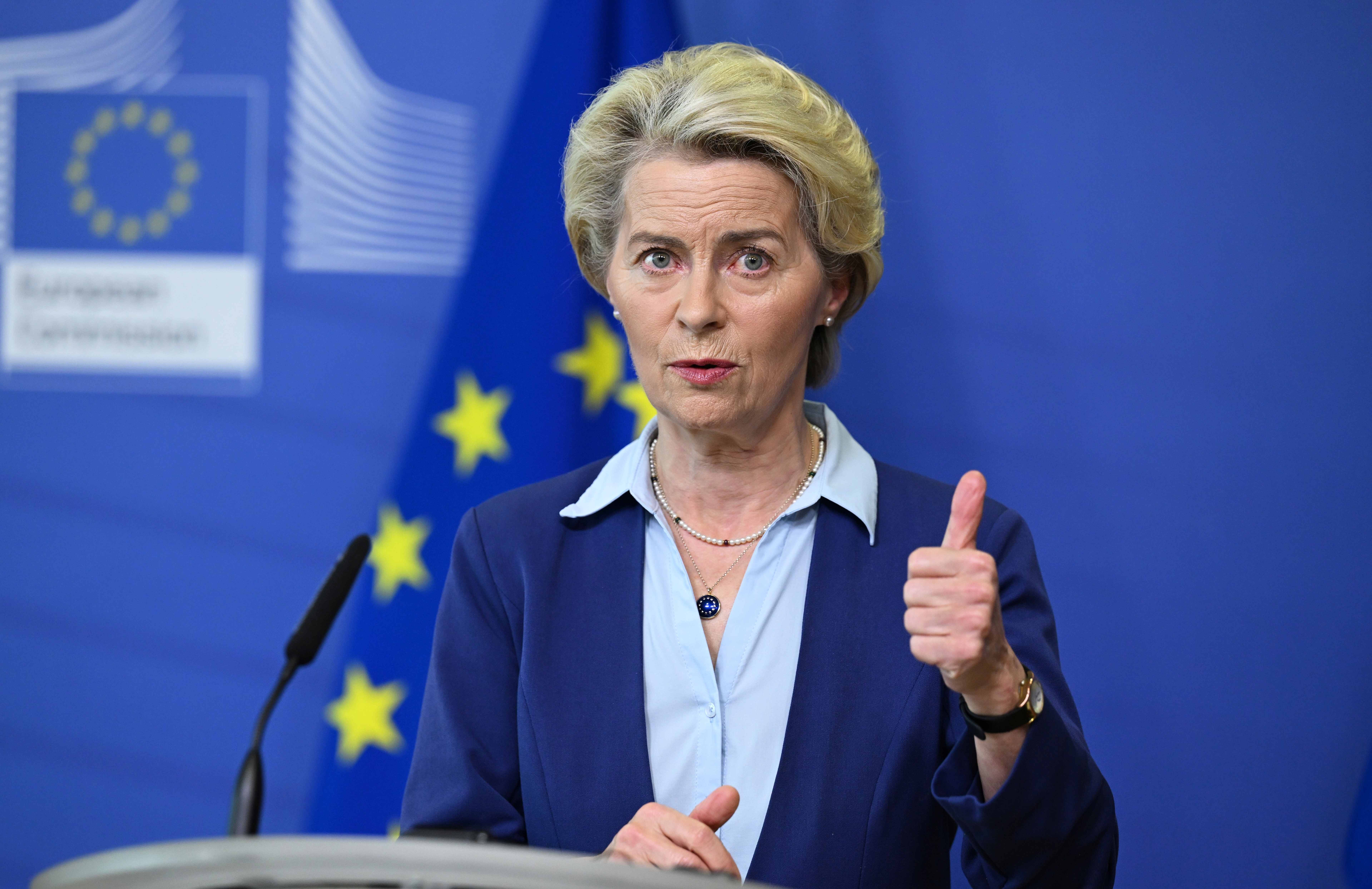 Voorzitter van de Europese Commissie Ursula von der Leyen (beeld: Shutterstock)