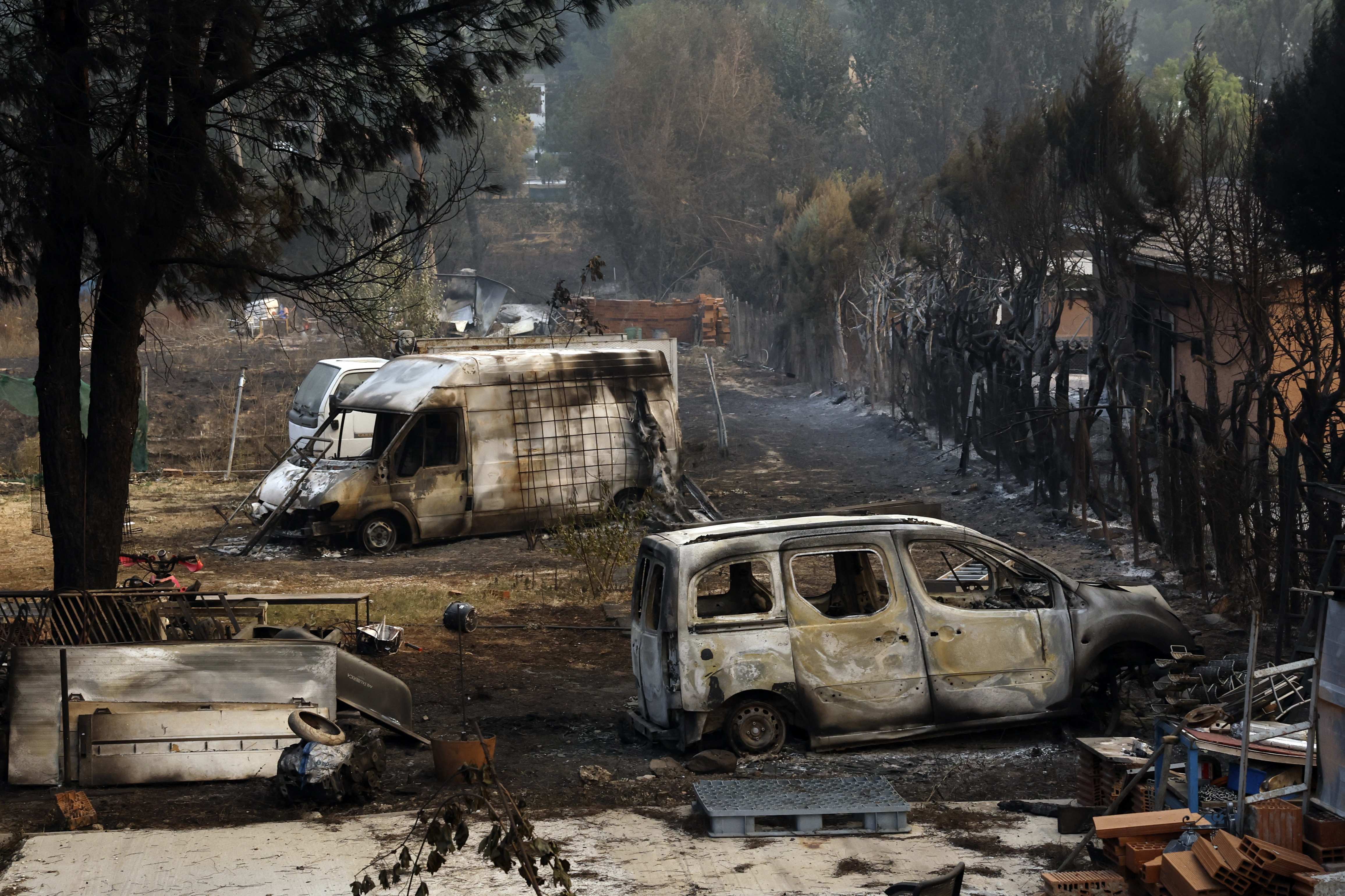 Pelayos de la Presa, 65 kilometer ten westen van Madrid (beeld: Oscar Del Pozo / AFP)