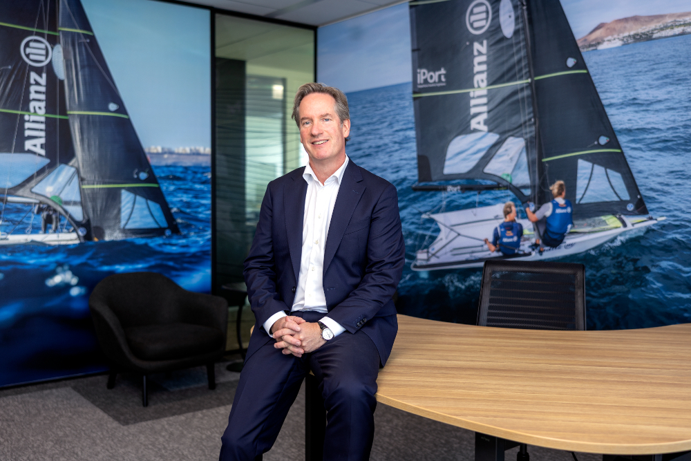 Jeroen den Tex, Chief P&C officer en regional managing director van Allianz Commercial