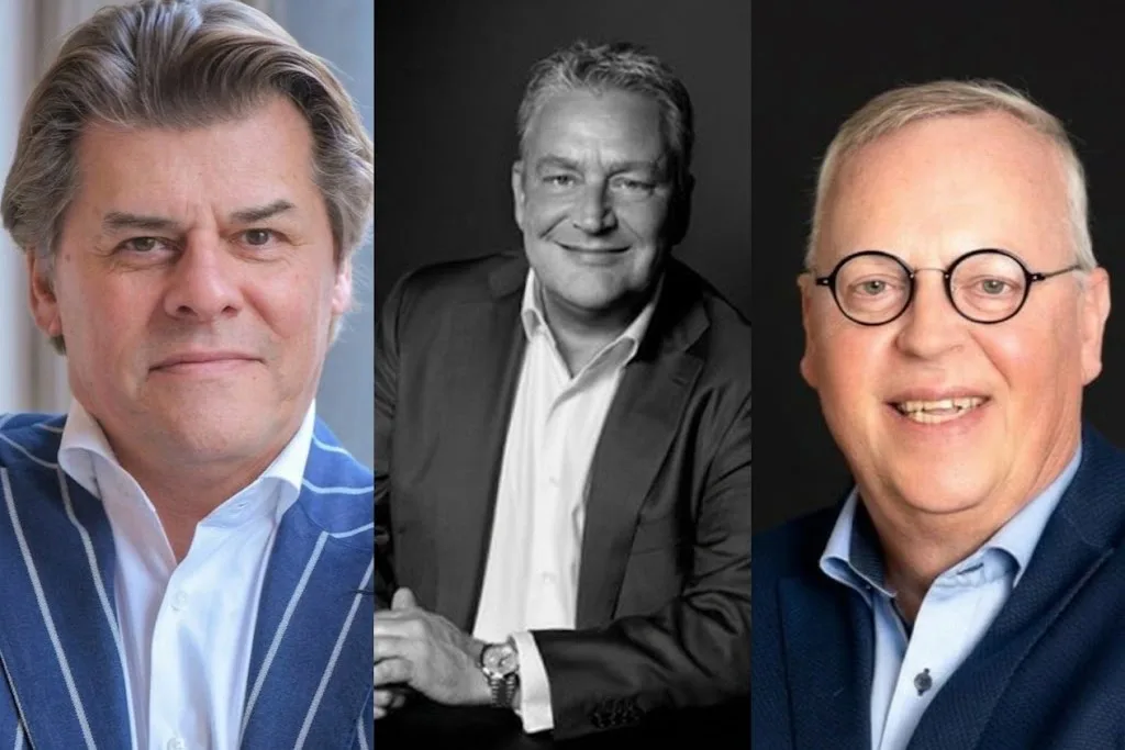 V.l.n.r.: Cisco Barao, Jan Peter Bouter en Willem Haasnoot