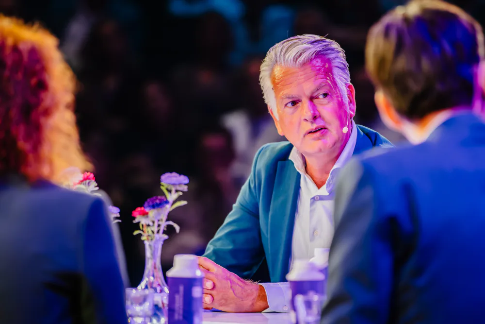 Bernardo Walta tijdens de Kennisdag voor MKB-adviseurs van De Goudse | Foto: Nunes dos Anjos Fotografie