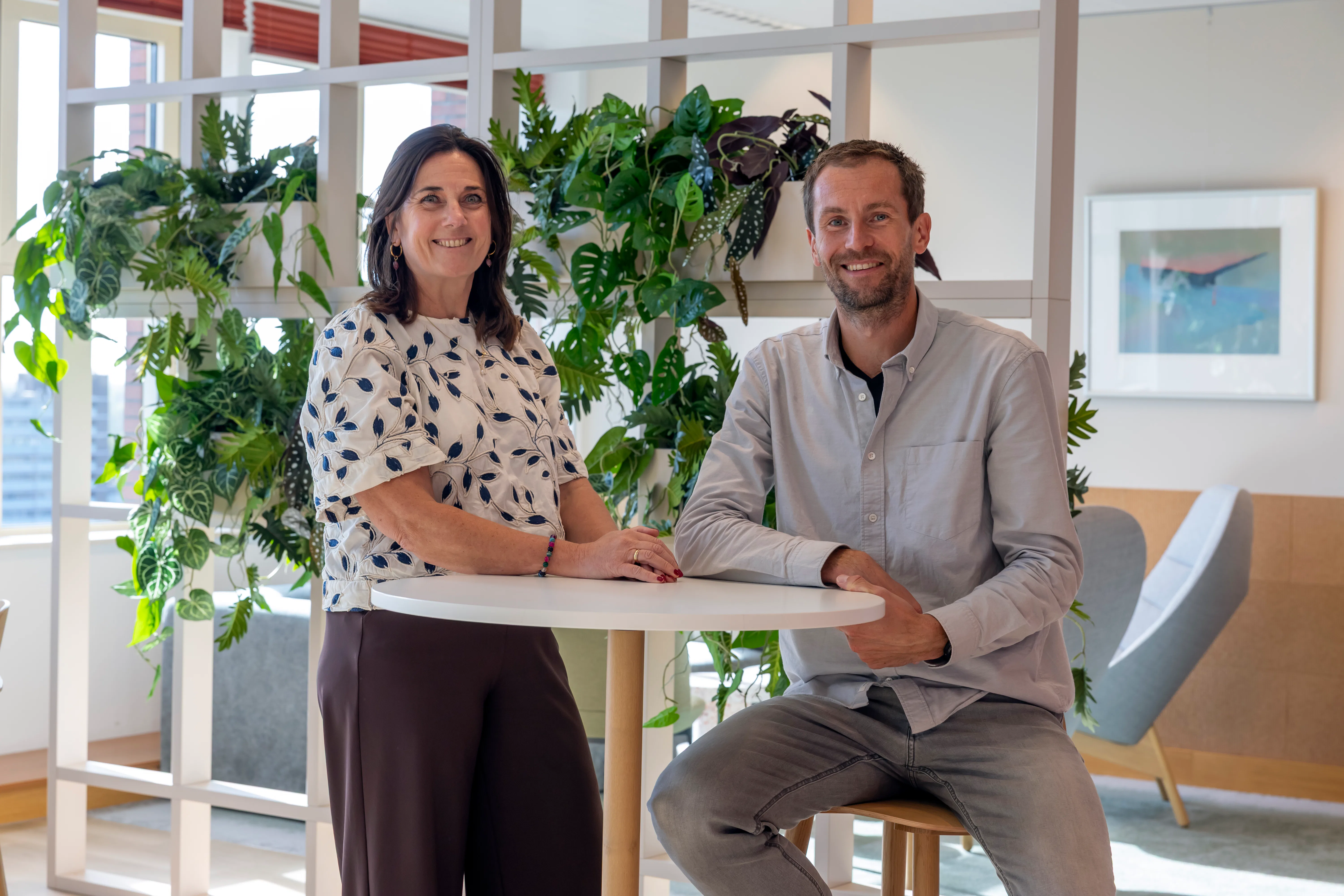 Stephanie Schimmel en Damien Schouten: "We gaan van productgericht naar branchegericht."